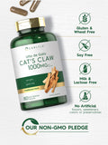 Carlyle Cat's Claw capsules on a wooden table