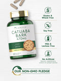 Carlyle Catuaba Bark capsules on a wooden table