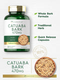 Carlyle Catuaba Bark supplement bottle side view