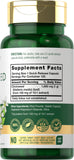 Carlyle Chickweed Capsules 1000mg side view showing label details