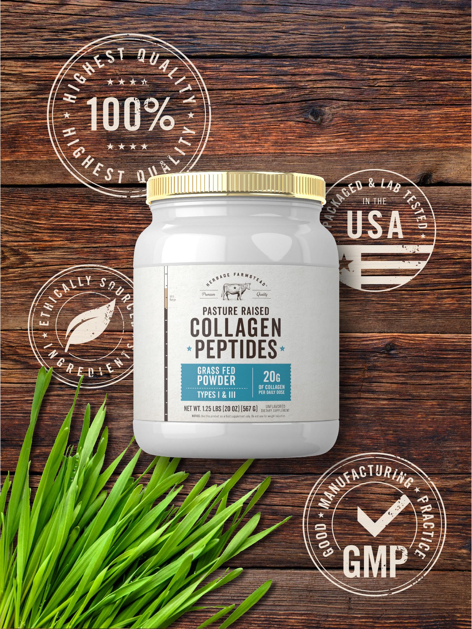Carlyle Collagen Peptides Powder ingredients list