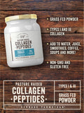 Carlyle Collagen Peptides Powder serving suggestion in smoothie