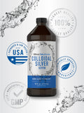 Carlyle Colloidal Silver 10 PPM Liquid Supplement packaging
