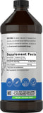 Carlyle Colloidal Silver 10 PPM Liquid Supplement side view
