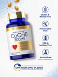 Carlyle CoQ10 Mega Q-Sorb 300mg softgels with packaging