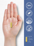Carlyle CoQ10 Mega Q-Sorb 400mg vegetarian capsules in hand