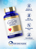 Carlyle CoQ10 Mega Q-Sorb 600mg softgels side view