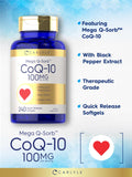 Carlyle CoQ10 Mega Q-Sorb softgels with Black Pepper Extract