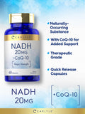 Carlyle CoQ10 with NADH 20mg capsules packaging
