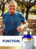 Carlyle CoQ10 with NADH 20mg capsules with measuring spoon