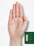 Carlyle Cordyceps CS-4 Mushroom Extract opened bottle showing capsules