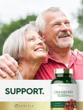 Carlyle Cranberry Fruit Extract 500mg capsules close-up