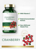 Carlyle Cranberry Fruit Extract 500mg capsules with a measuring spoon