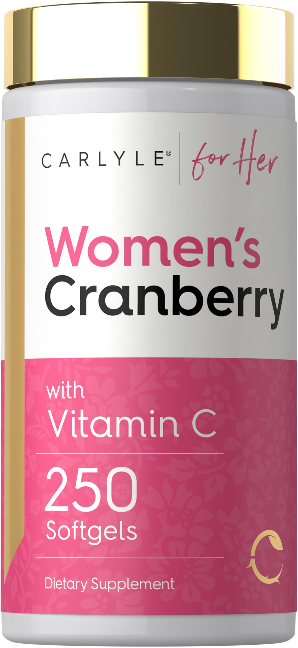 Carlyle Cranberry Softgels front view packaging