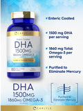 Carlyle DHA Omega-3 Fish Oil Softgels back view