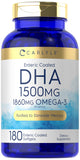 Carlyle DHA Omega-3 Fish Oil Softgels front view
