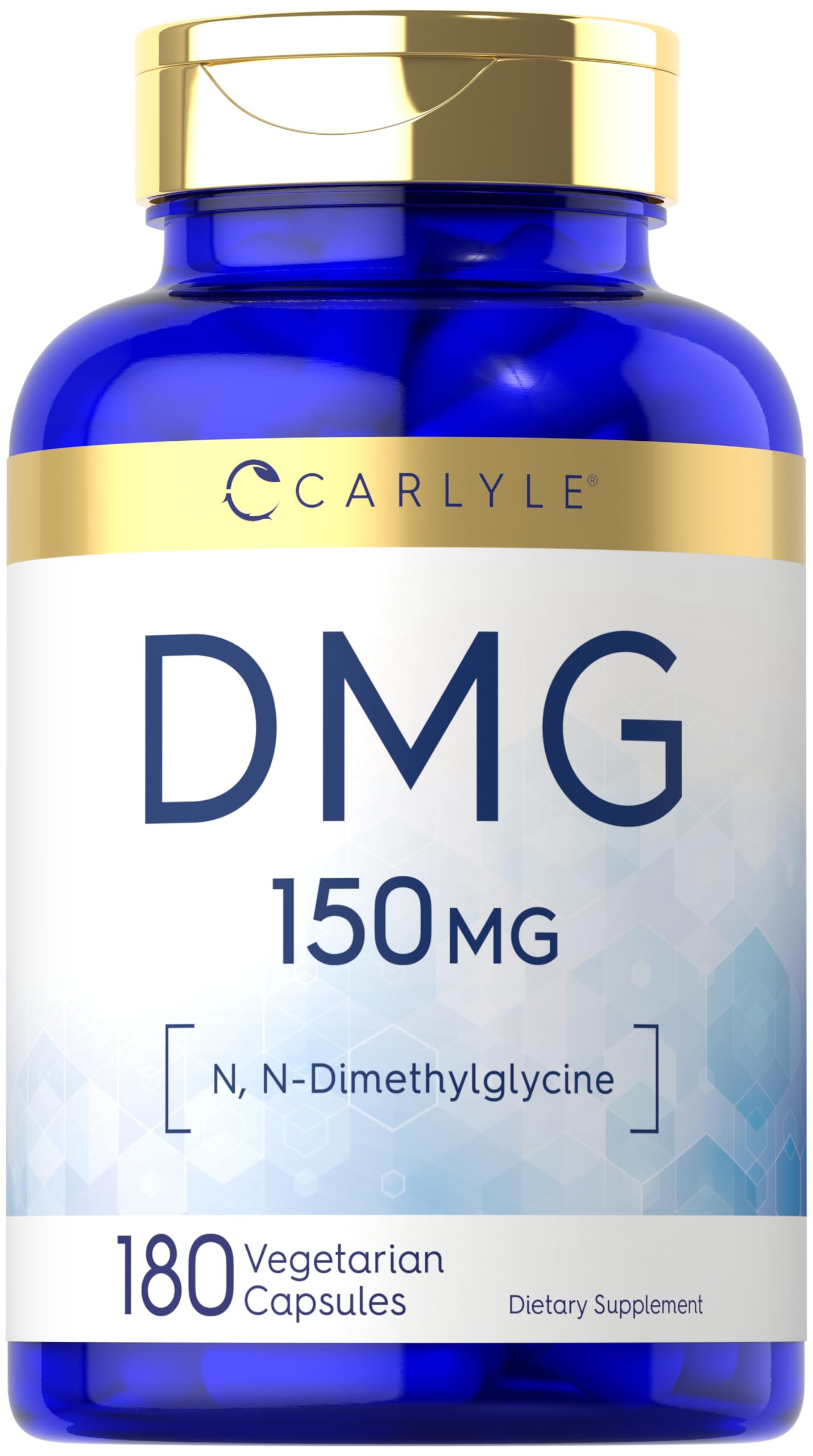 Carlyle Dimethylglycine 150mg capsules front view