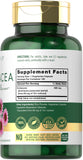 Carlyle Echinacea supplement bottle with label