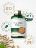 Carlyle Fenugreek Extract Capsules 1000mg close-up of capsules
