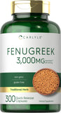 Carlyle Fenugreek Extract Capsules 1000mg front view