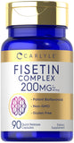 Carlyle Fisetin Complex Blended Vitamin Supplement front view