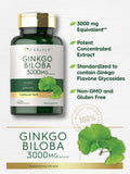 Carlyle Ginkgo Biloba 127g capsules in a clear container