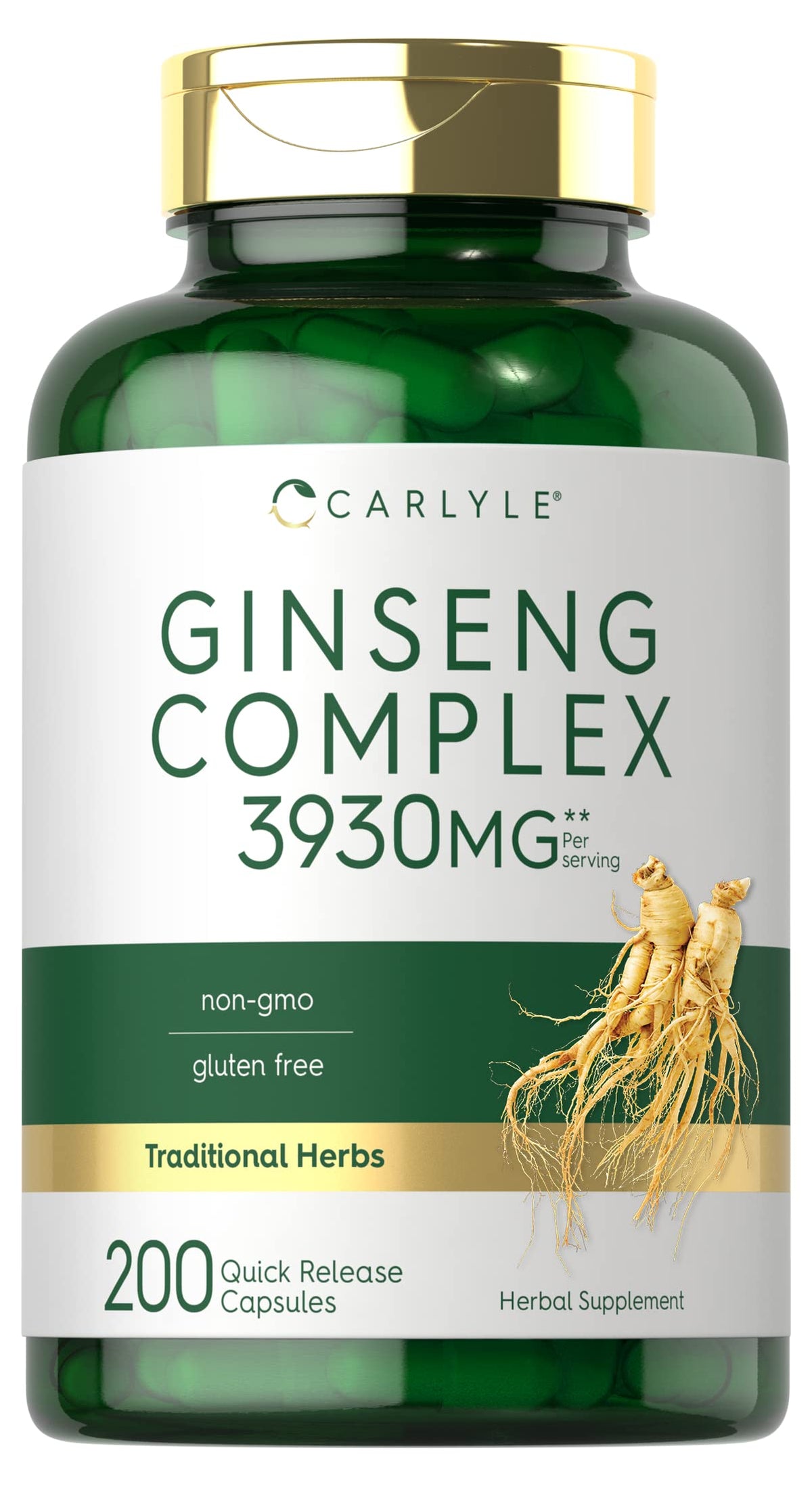 Carlyle Ginseng Complex 60 capsules front view