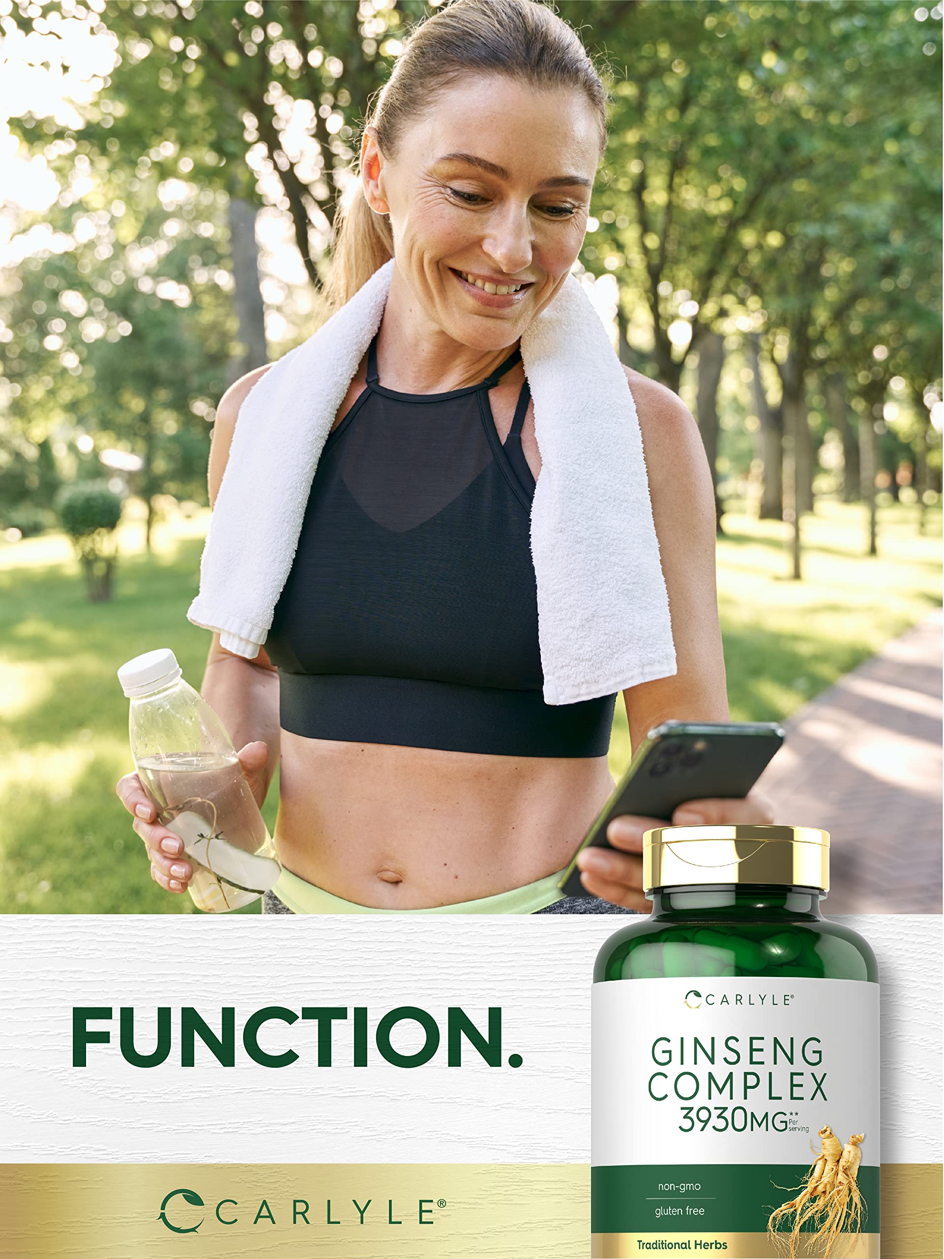 Carlyle Ginseng Complex nutritional information