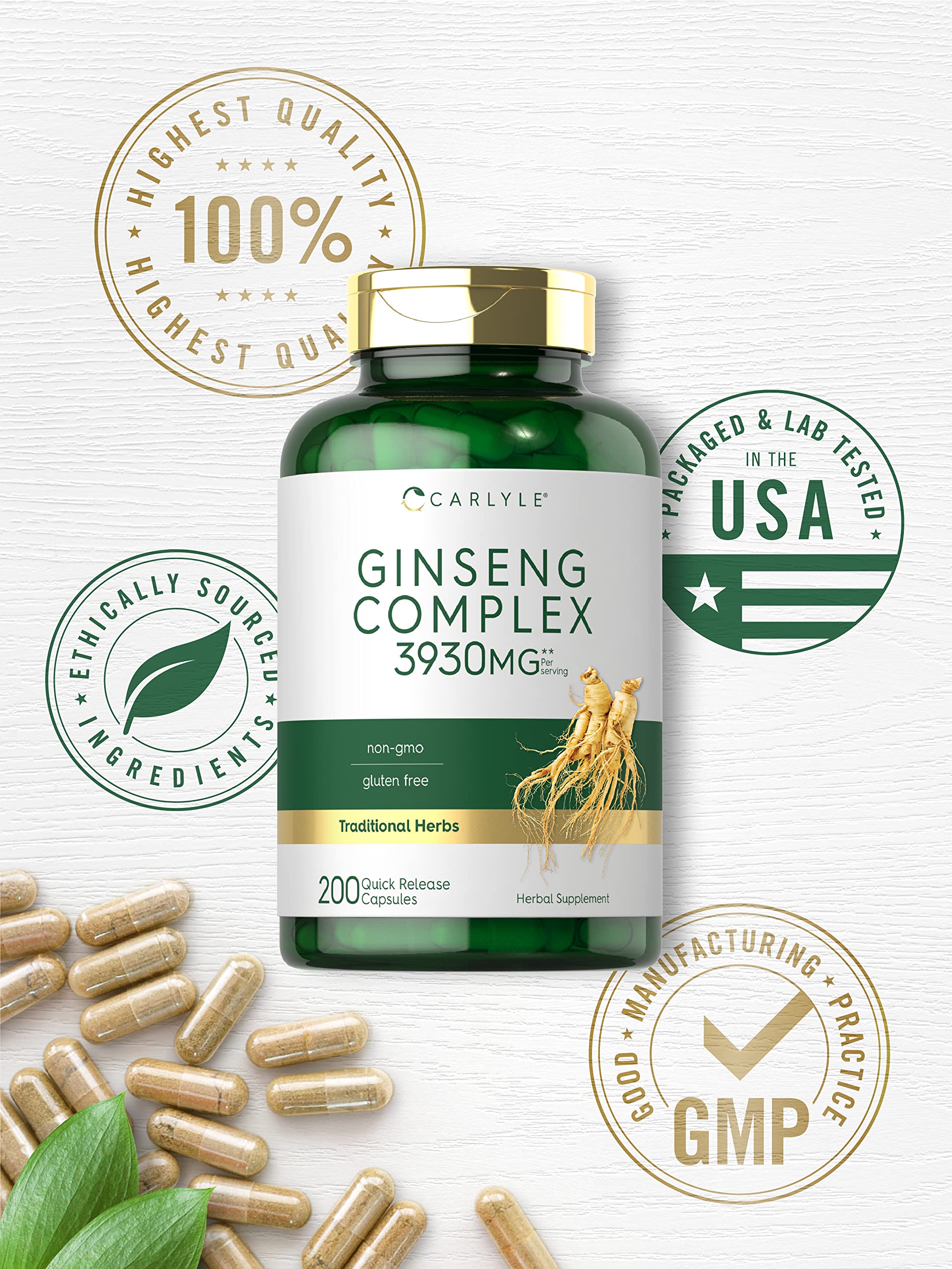 Carlyle Ginseng Complex with Royal Jelly highlighted