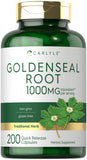 Carlyle Goldenseal Root Extract 500mg capsules front view