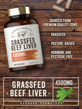 Carlyle Grassfed Beef Liver Capsules 4500mg ingredients list