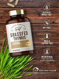 Carlyle Grassfed Thymus & Liver Capsules 2100mg capsules close-up