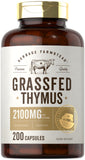 Carlyle Grassfed Thymus & Liver Capsules 2100mg front view