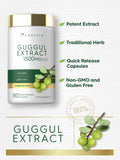 Carlyle Guggul Extract Capsules back of the bottle