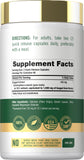 Carlyle Guggul Extract Capsules bottle side view