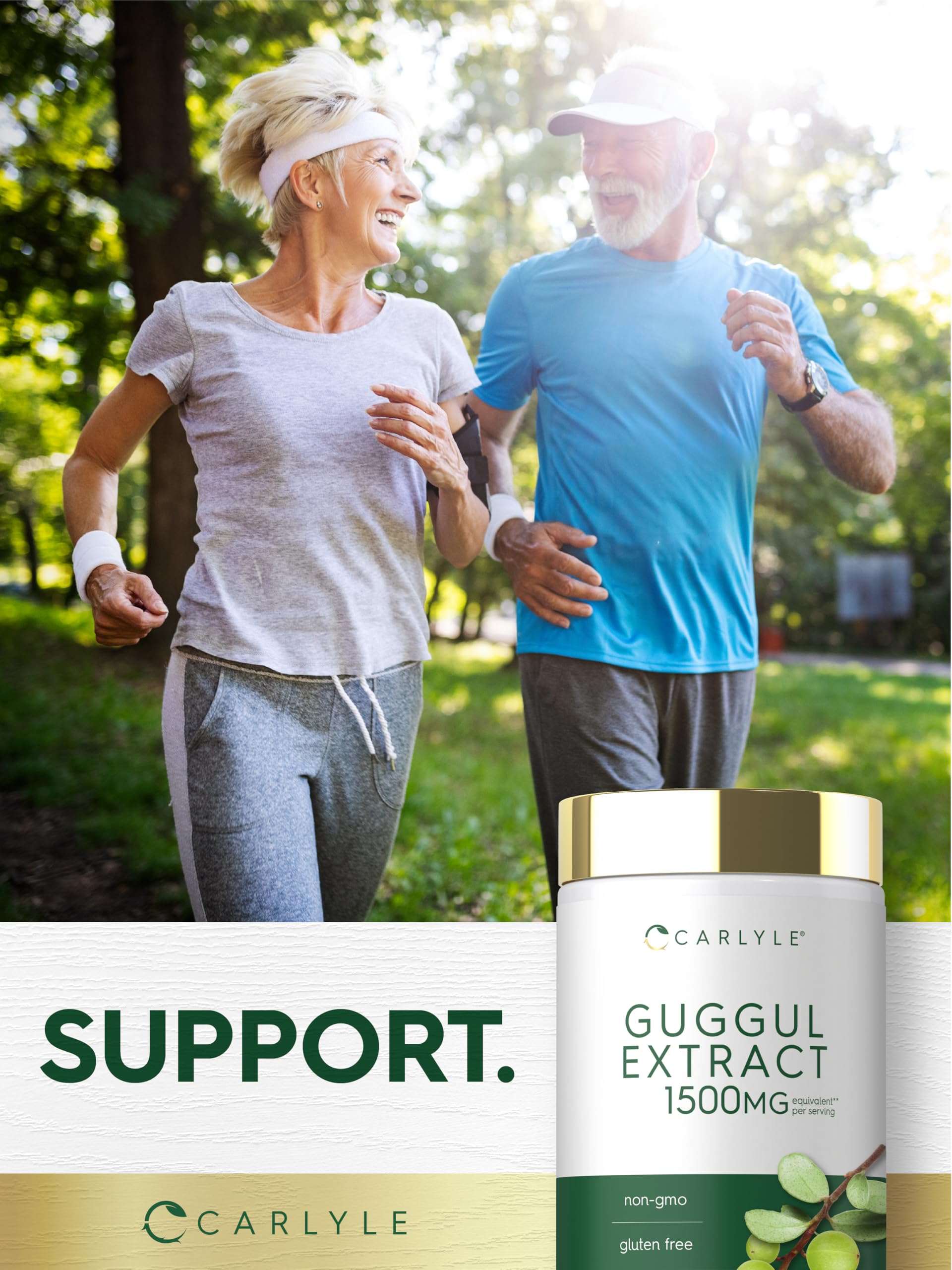 Carlyle Guggul Extract Capsules with measuring spoon