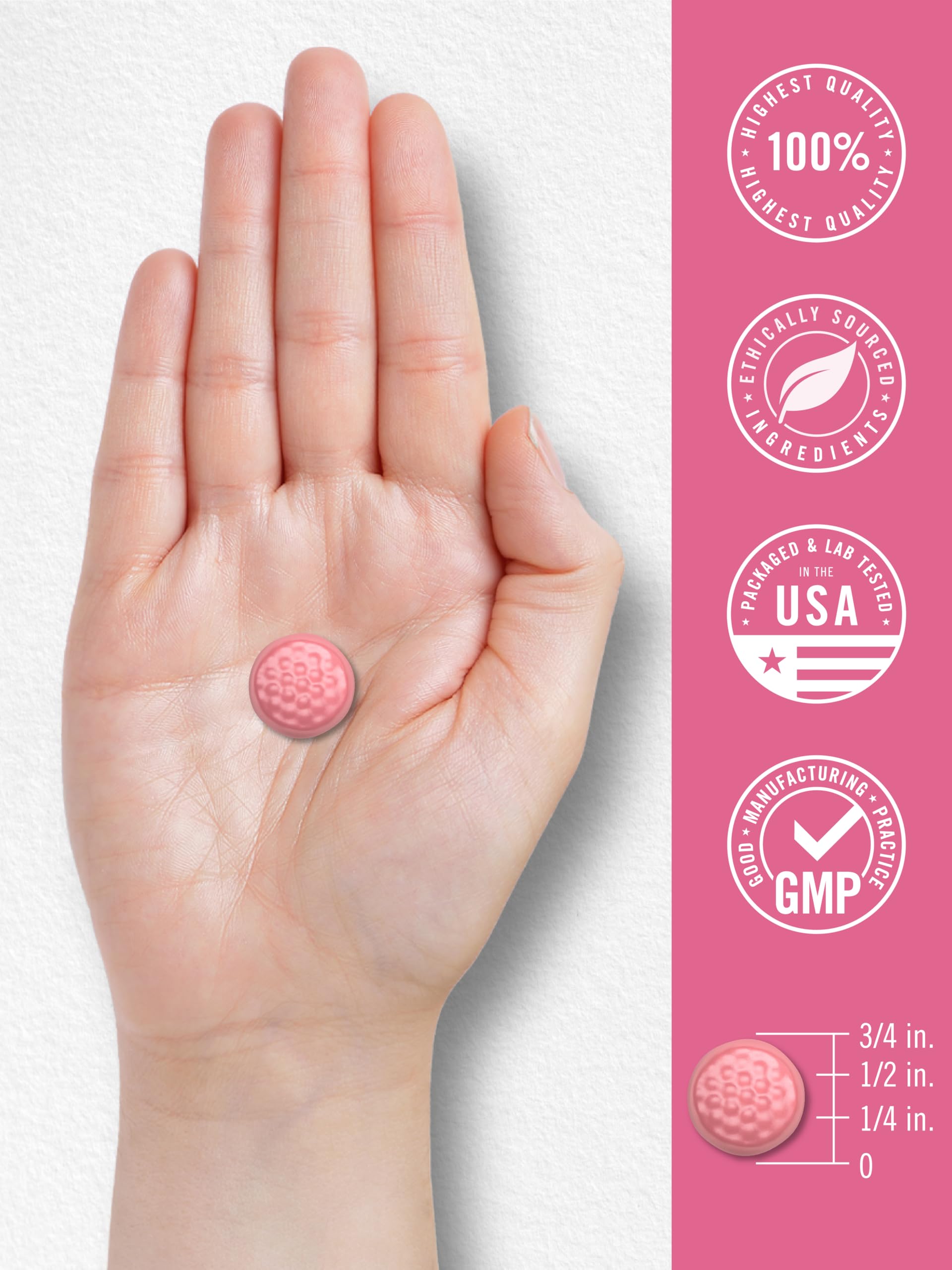 Carlyle Hair, Skin & Nails Gummies bottle with lid open