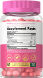 Carlyle Hair, Skin & Nails Gummies packaging side view