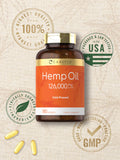 Carlyle Hemp Seed Oil Omega 3-6-9 Supplement capsules