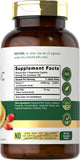 Carlyle High Strength Vitamin C 2000mg caplets side view
