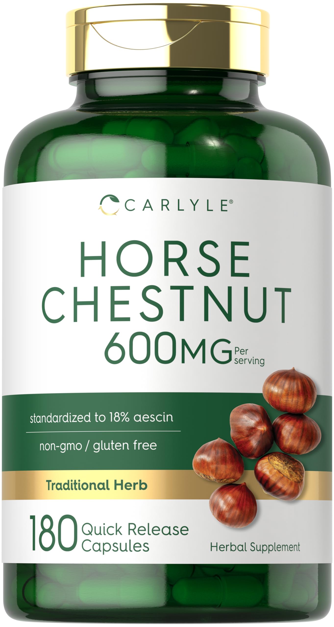 Carlyle Horse Chestnut Extract Capsules front view