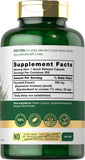 Carlyle Horsetail Extract 500mg capsules side view
