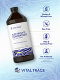 Carlyle Ionic Electrolyte Liquid 621g with ingredients listed