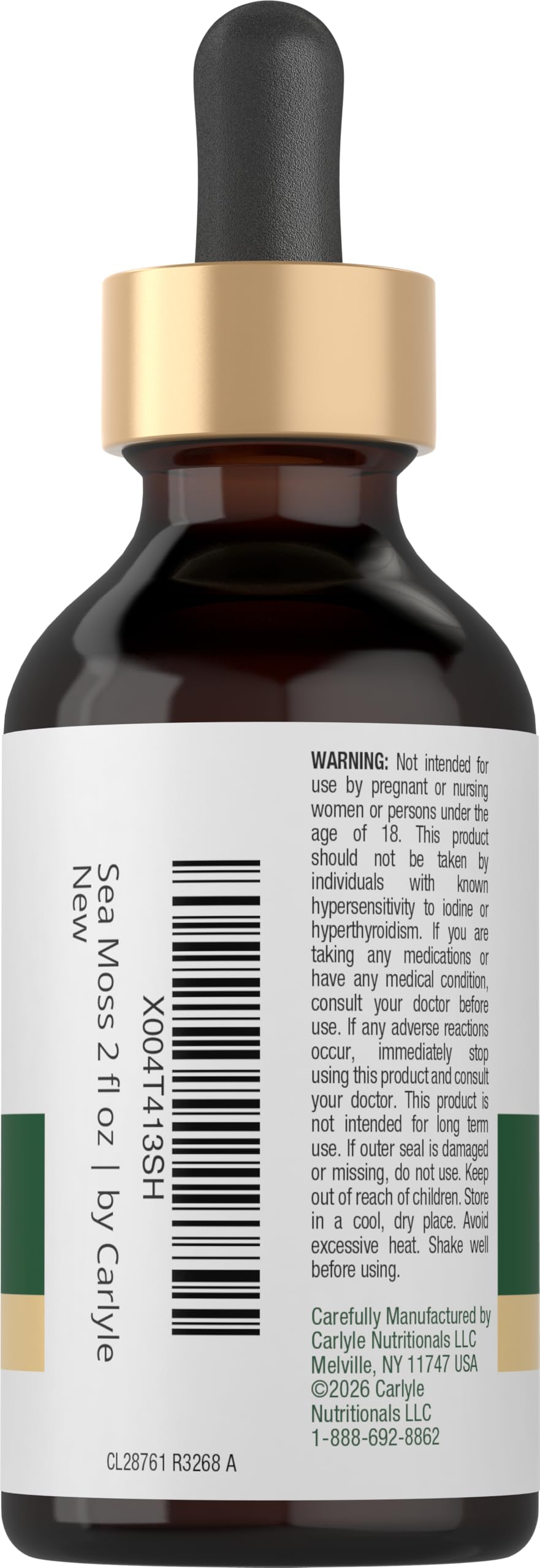Carlyle Irish Sea Moss Herbal Supplement 141g packaging