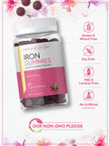Carlyle Iron Gummies for Her gummies in a bowl