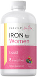 Carlyle Iron Liquid Supplement 18mg Fruit Punch front view