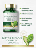 Carlyle Karela Bitter Melon Capsules 1000mg bottle with label