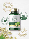 Carlyle Karela Bitter Melon Extract bottle with a measuring spoon