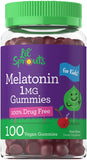 Carlyle Kids Melatonin Gummies 100 Count front view