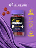 Carlyle Kids Melatonin Gummies on a wooden table
